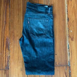 Men’s black Levi’s 513